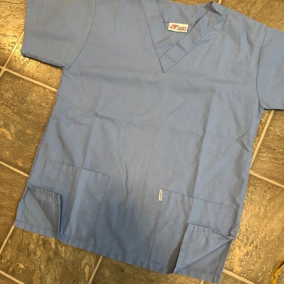 Genny's Uniforms Scrub Top & Pants Set Blue - Picture 15 of 16